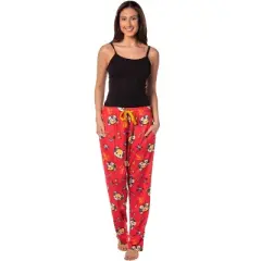 Aggretsuko Women's Pajama Pants Death Metal Rock Adult Lounge Sleep Bottoms