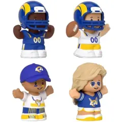 Fisher Price Little People x NFL Collector LA Rams Figure 4-Pack