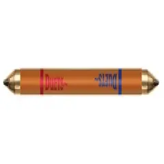 Musgrave Pencil Co. Duet Ballpoint Pens, Red and Blue, Pack of 12