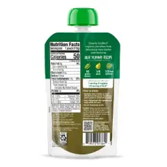Happy Baby Organics Clearly Crafted Stage 2 Green Beans, Spinach & Pears - 4oz