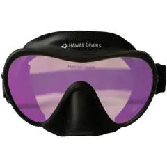 Hawaii Divers Deep Sea Mirrored Adult Mask &ndash; Pink/Black