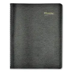 Essential Collection Weekly Appointment Book in Columnar Format, 11 x 8.5, Black Cover, 12-Month (Jan to Dec): 2026