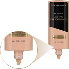 Max Factor X FACEFINITY Lasting Performance Foundation (108 HONEY BEIGE) Oil Free | Easy Application | Fragrance Free | Suitable for Sensitive Skin