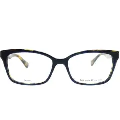 Kate Spade KS Jeri JBW Womens Rectangle Eyeglasses Blue Havana 52mm