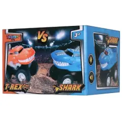 Dazmers Dinosaur Monster Trucks Kids Toys for Boys & Girls