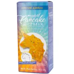 Cobblestone Kitchens 16 oz Unicorn Pancake Mix & Unicorn Cookie Cutter - Pack of 2