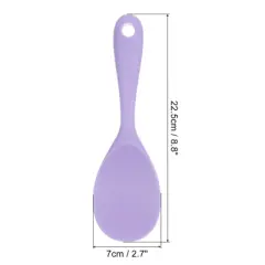 Unique Bargains Non-Stick Heat Resistant Silicone Rice Paddle 2 Pcs
