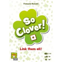 So Clover! Game: Asmodee Word and Letter Creative Thinking Board for 3-6 Players