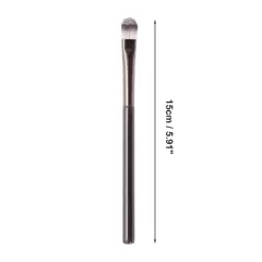 Unique Bargains Portable Concealer Brush Brown 1 Pc