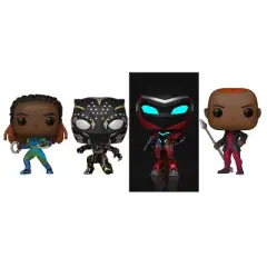 Funko POP! Marvel Black Panther: Wakanda Forever - 4pk (Target Exclusive)