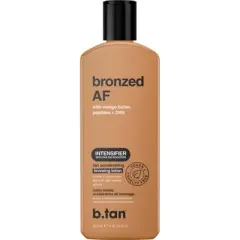 b.tan Bronzed AF Tan Accelerating Bronzing Lotion - 8.45 fl oz