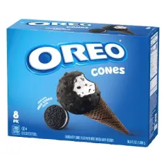 Nestle Frozen Oreo Ball Top Cone - 8ct/36.8 fl oz