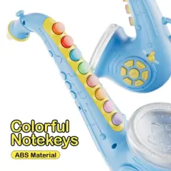 Contixo KT1 Saxophone Toy, Blue Digital Saxaboom Gift for Toddlers Kids