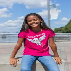 Harry Potter Girls 3 Pack Graphic T-Shirts Little Kid to Big Kid