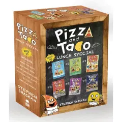 Pizza and Taco Lunch Special: 6-Book Boxed Set - by  Stephen Shaskan (Mixed Media Product)
