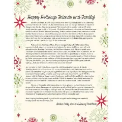 Great Papers! Holiday Stationery Red And Green Flakes  80/Count (2013259)