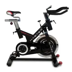 Master GS Bladez Fitness Stationary Indoor Exercise Bike w/LED and Racing Design