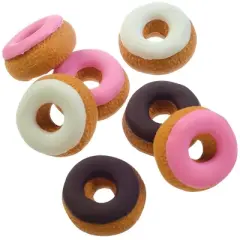 Adorable & Scented! Donut Shoppe Mini Erasers (6 Pack)