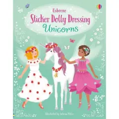 Sticker Dolly Dressing Unicorns - by  Fiona Watt (Paperback)