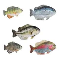 Aurora Toys Mini Big Fish Game Engaging 7 Piece Set Multicolor