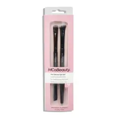 MCoBeauty Pro Deluxe Eye Set - Eye Makeup Brush Set - 2 pc
