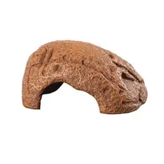 Zilla Rock Den Hideout for Reptile Enclosures and Terrariums, Medium (6.5" x 4.75")