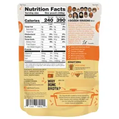 A Dozen Cousins RTE Rice Cooked in Bone Broth: Spanish Yellow Rice - 8oz