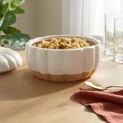 Large Pumpkin Serving Bowl Ivory - Threshold&trade;