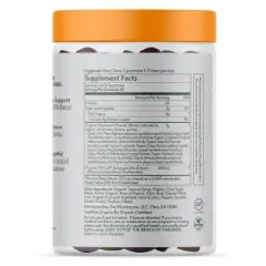 Om Mushrooms Master Blend + Ashwagandha Vegan Organic  Gummies - 40ct