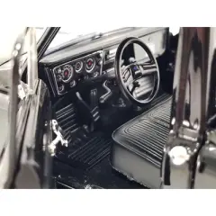 1970 Chevrolet K10 4x4 Pickup Truck Black Limited Edition to 1050 pieces Worldwide 1/18 Diecast Model Car by ACME