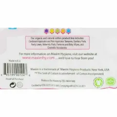 Maxim - Organic Cotton Balls, 100 Ct
