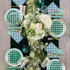 Jollity & Co. - Le Moderne Dinner Plates - Pack of 8 Paper Plates