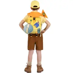 HalloweenCostumes.com Kid's Deluxe Disney UP Russell Halloween Costume | Boy's Wilderness Explorer Adventure Outfit | Disney Costumes for Dress-Up