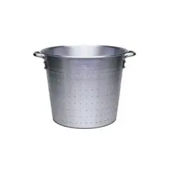 Winco Perforated Aluminum Vegetable Container 17" x 14.5"