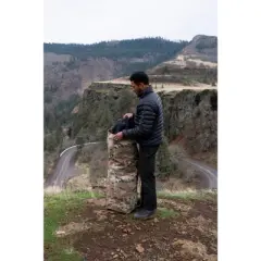 Stansport Top Load Canvas Deluxe Duffel Bag - Camo - 42" x 12" x 12"