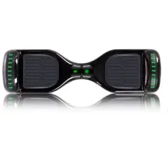 GlareWheel M3 Hoverboard LED Light Bluetooth Chrome Black