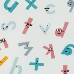 Love to Dream Ecovero Swaddle Wrap - Alphabet Soup - M