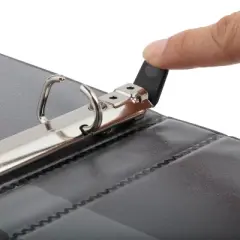 Avery Heavy-Duty View 3 Ring Binders, 0.5" One Touch Slant Rings, 4 Black Binders (79708)