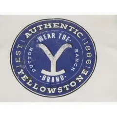 Yellowstone Dutton Ranch Logo Men's Sand Sweatshirt