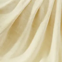 50"x60" Solid Plush Throw Blanket Yellow - Cannon