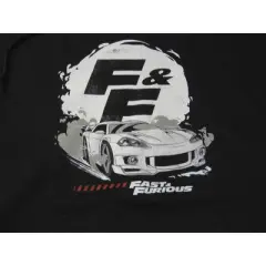 The Fast & The Furious Car Logo Men's Black Sweatshirt