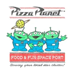 Men's Toy Story Pizza Planet Aliens T-Shirt