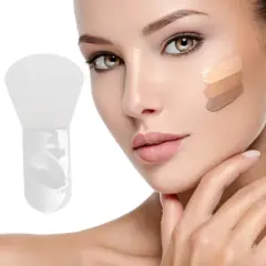 Unique Bargains Smooth Facial Mask Brush White 1 Pc