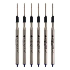 Monteverde Medium Ballpoint Refill For Lamy Ballpoint Pens 6/Pack Blue/Black L133BB