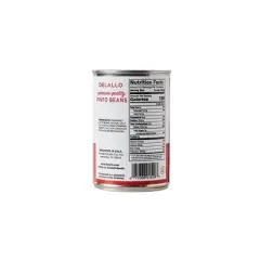 DeLallo Pinto Beans, 15.5 oz Can, (6 Pack)