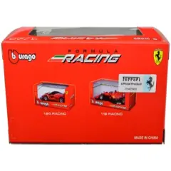 Ferrari F1-75 #55 "Giallo Modena" Formula One F1 Italian GP (2022) "Formula Racing" Series 1/43 Diecast Model Car by Bburago