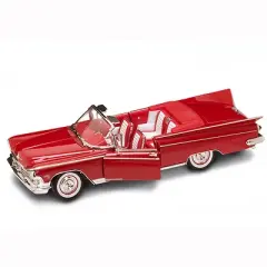 1959 Buick Electra 225 Convertible Red 1/18 Diecast Model Car by Road Signature