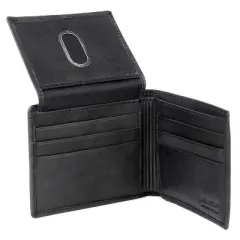 J. Buxton Dakota Credit Card RFID Blocking Billfold Leather Wallet