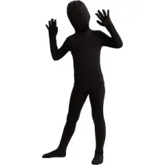 Joyfy All Black Halloween Costume for Child Skin Costume for Kids' Halloween Dress up Party Role-Play Costume