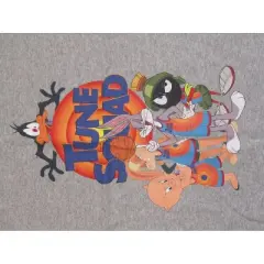 Space Jam 2: A New Legacy Tune Squad Grey Youth Boys Short Sleeve T-shirt